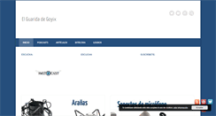 Desktop Screenshot of elguaridadegoyix.com